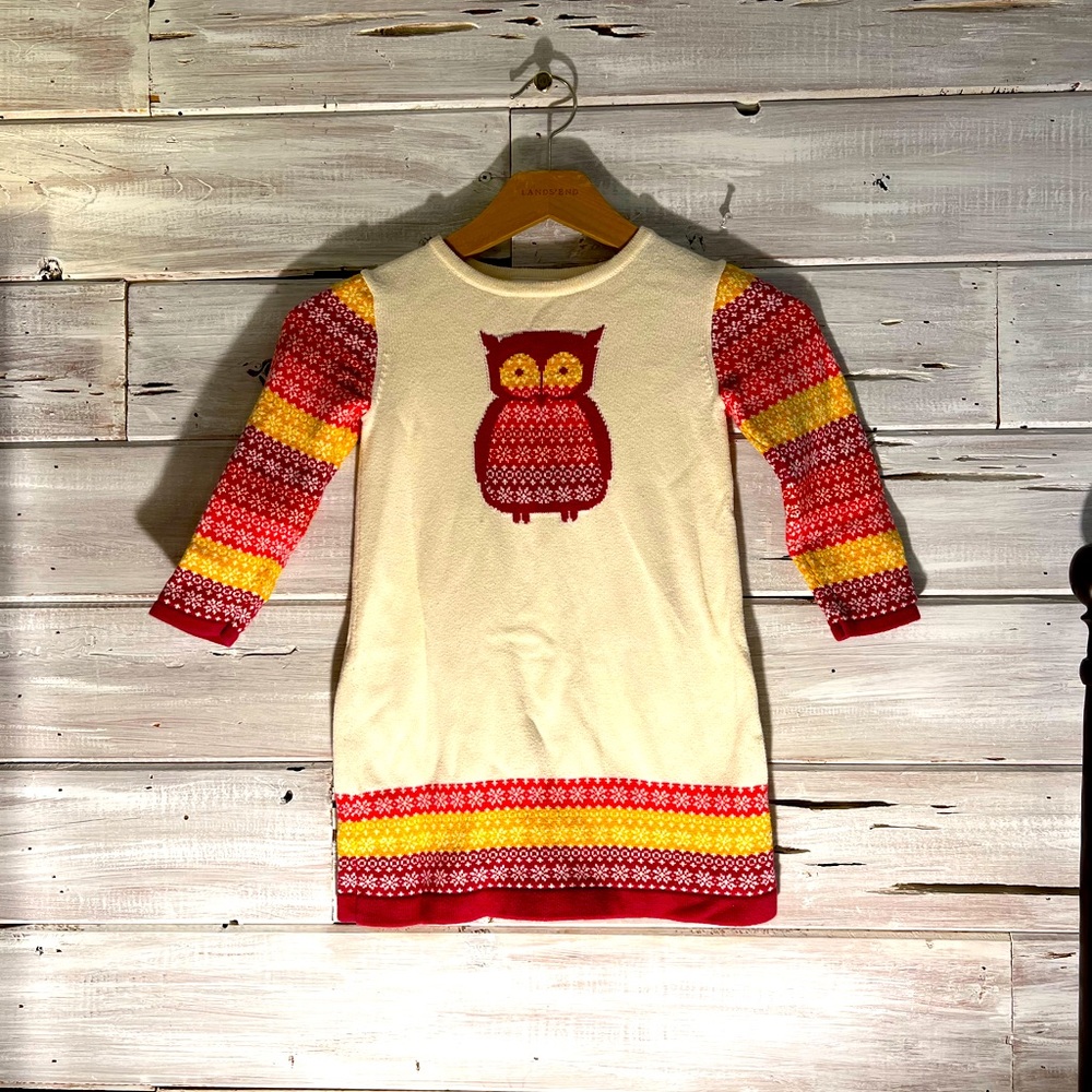Hanna Andersson Owl Dress